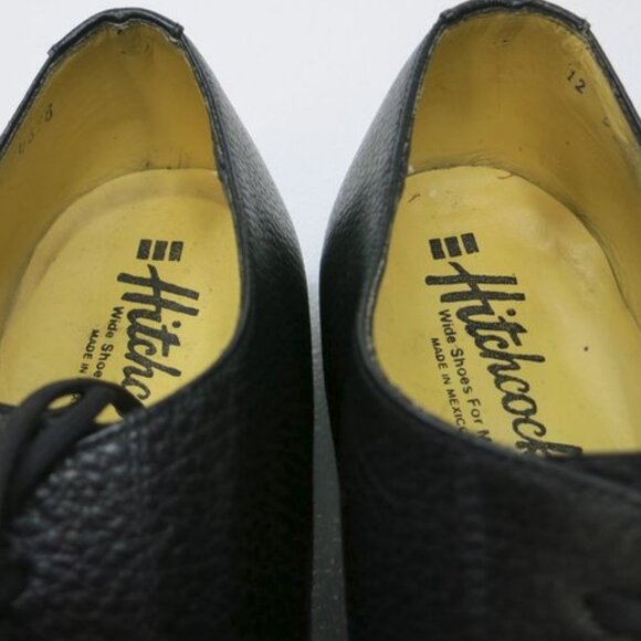 Hitchcock Leather Dress Oxfords Shoes Extra Wide Men's Footwear Shoes sz 12 5E - Picture 2 of 7